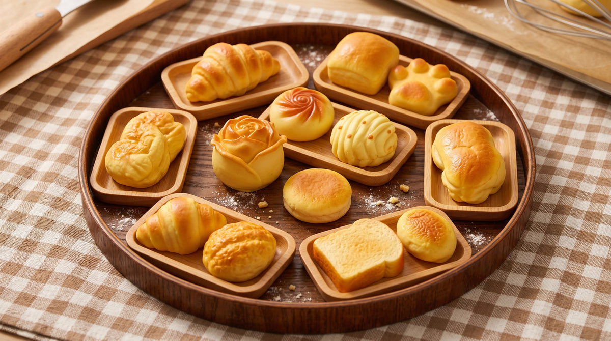 Fresh Out of the Oven: 10-Piece Realistic Bread Slow-Rise Set! 🍞✨