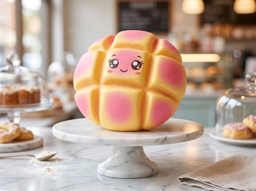 17cm Giant Pink Pineapple Bun Squishy! 🍍✨